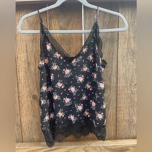divided floral top
